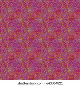 Abstract color seamless pattern for background texture.
