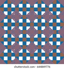 Abstract color seamless pattern for background texture.