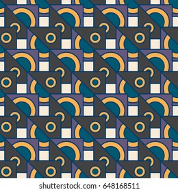 Abstract color seamless pattern for background texture.