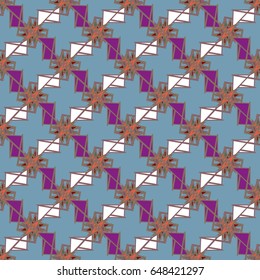 Abstract color seamless pattern for background texture.