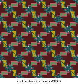 Abstract color seamless pattern for background texture.