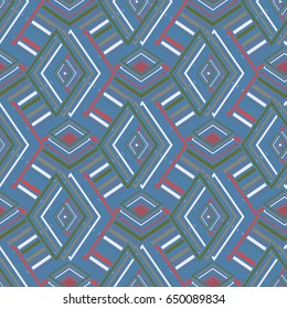 Abstract color seamless pattern for background texture.