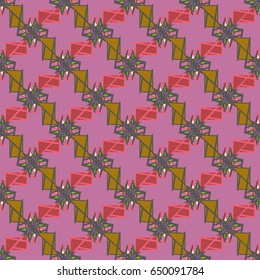 Abstract color seamless pattern for background texture.
