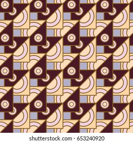 Abstract color seamless pattern for background texture.