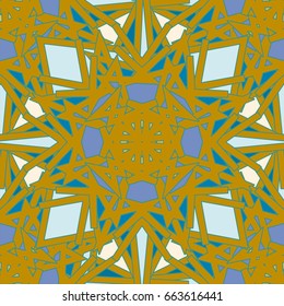 Abstract color seamless pattern for background texture.