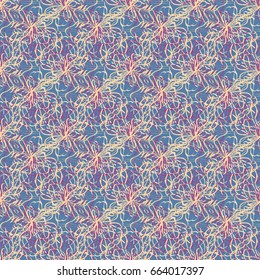 Abstract color seamless pattern for background texture.