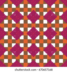 Abstract color seamless pattern for background texture.
