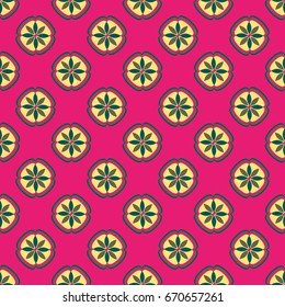 Abstract color seamless pattern for background texture.