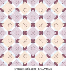 Abstract color seamless pattern for background texture.