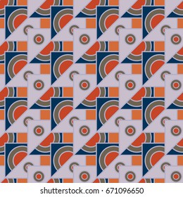Abstract color seamless pattern for background texture.