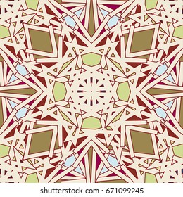 Abstract color seamless pattern for background texture.
