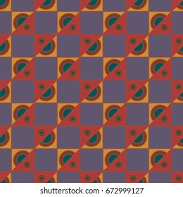Abstract color seamless pattern for background texture.