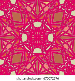Abstract color seamless pattern for background texture.