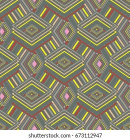 Abstract color seamless pattern for background texture.