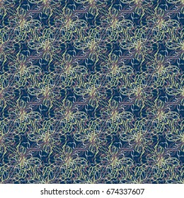 Abstract color seamless pattern for background texture.