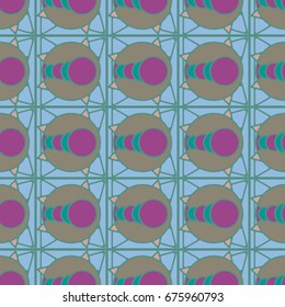 Abstract color seamless pattern for background texture.