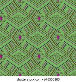 Abstract color seamless pattern for background texture.