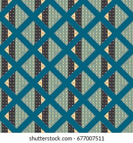 Abstract color seamless pattern for background texture.
