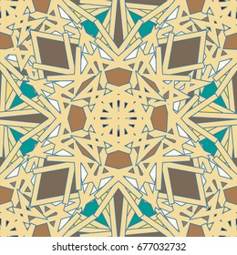 Abstract color seamless pattern for background texture.