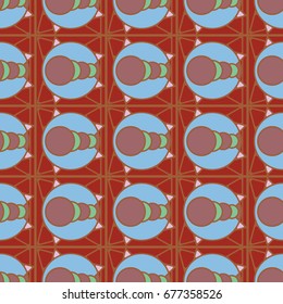 Abstract color seamless pattern for background texture.