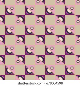 Abstract color seamless pattern for background texture.