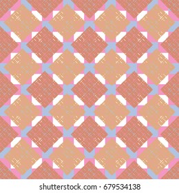 Abstract color seamless pattern for background texture.