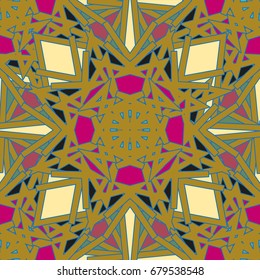 Abstract color seamless pattern for background texture.