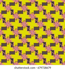 Abstract color seamless pattern for background texture.