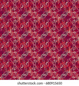 Abstract color seamless pattern for background texture.