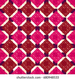 Abstract color seamless pattern for background texture.