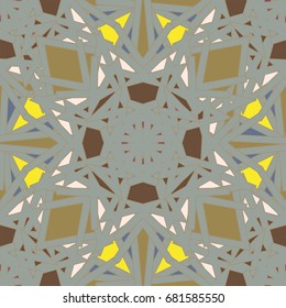 Abstract color seamless pattern for background texture.