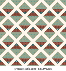 Abstract color seamless pattern for background texture.
