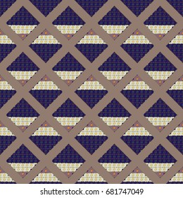 Abstract color seamless pattern for background texture.