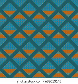 Abstract color seamless pattern for background texture.
