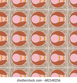 Abstract color seamless pattern for background texture.