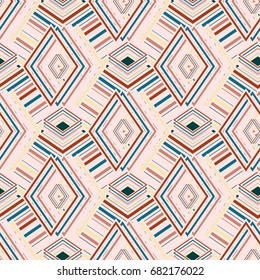 Abstract color seamless pattern for background texture.