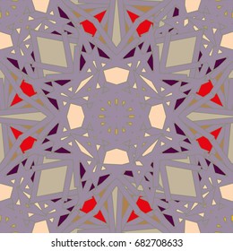 Abstract color seamless pattern for background texture.
