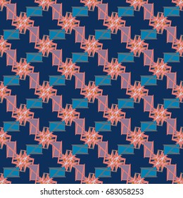 Abstract color seamless pattern for background texture.