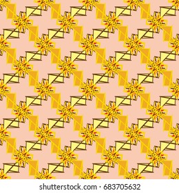 Abstract color seamless pattern for background texture.