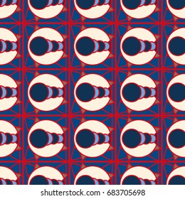 Abstract color seamless pattern for background texture.