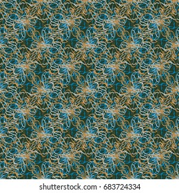 Abstract color seamless pattern for background texture.