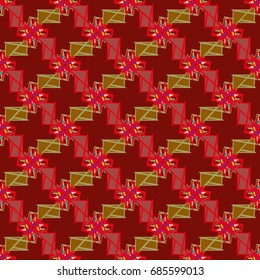 Abstract color seamless pattern for background texture.