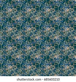 Abstract color seamless pattern for background texture.