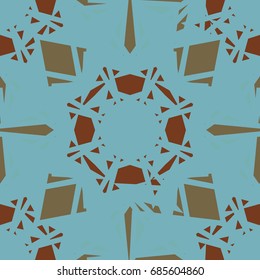 Abstract color seamless pattern for background texture.