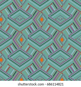 Abstract color seamless pattern for background texture.
