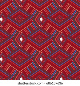 Abstract color seamless pattern for background texture.