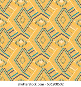 Abstract color seamless pattern for background texture.