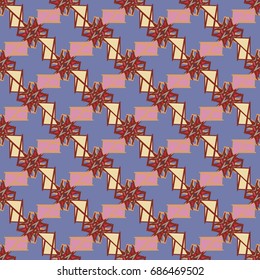 Abstract color seamless pattern for background texture.