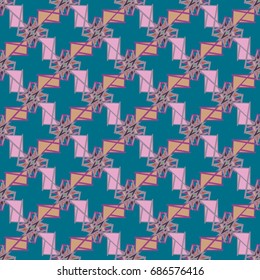 Abstract color seamless pattern for background texture.
