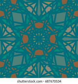 Abstract color seamless pattern for background texture.